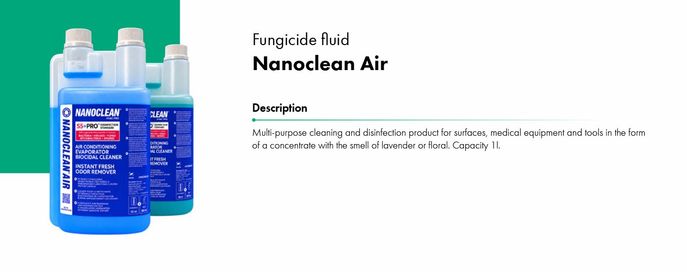 Catalogue cart NANOCLEAN