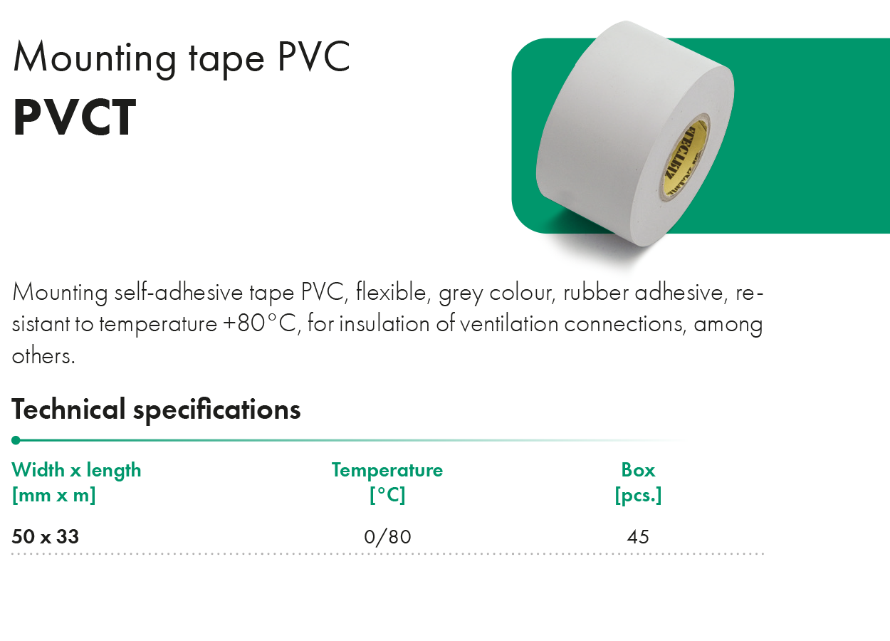 Mounting tape PVC HAVACO